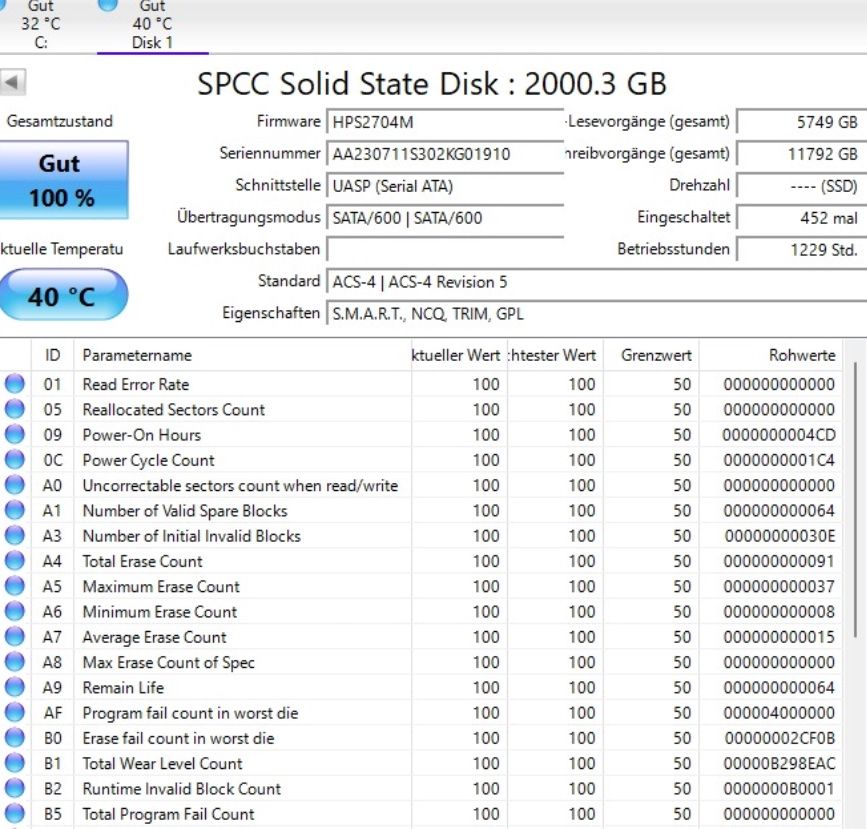Collier et laisse: Silicon Power SSD SATA 2TB – D'occasion à Dagmersellen par Purppetz 1