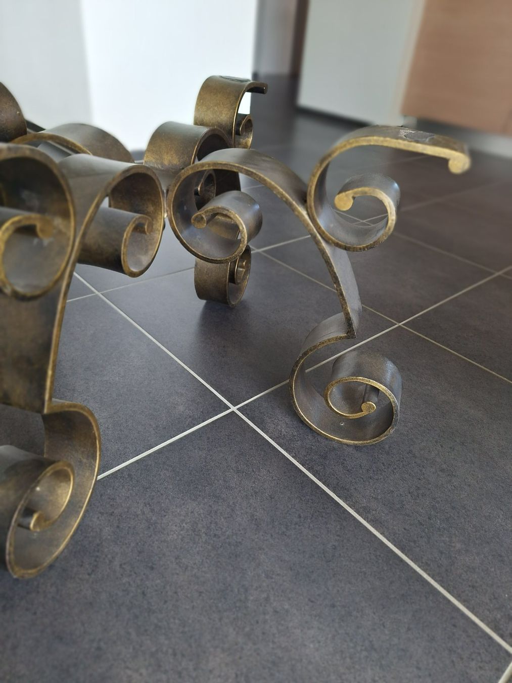 Tavoli: mid century glass top salon Tisch – Usato da Züberwangen venduto da m59 2