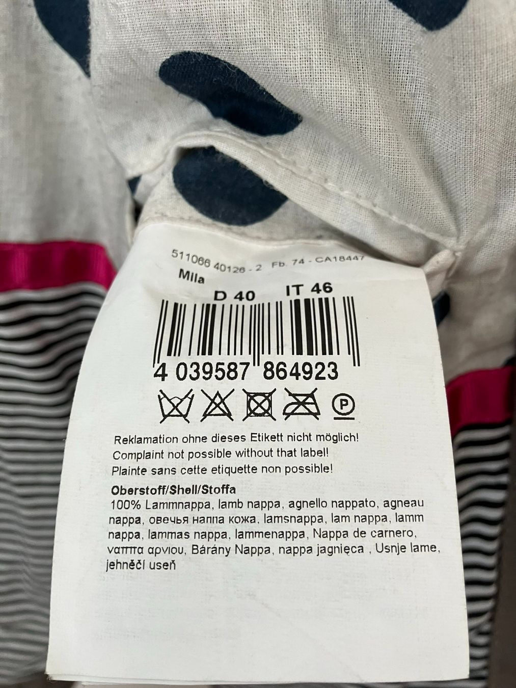 Jacken: trendige Lederjacke - Millestone – Gebraucht aus Weinfelden von Esche1 5