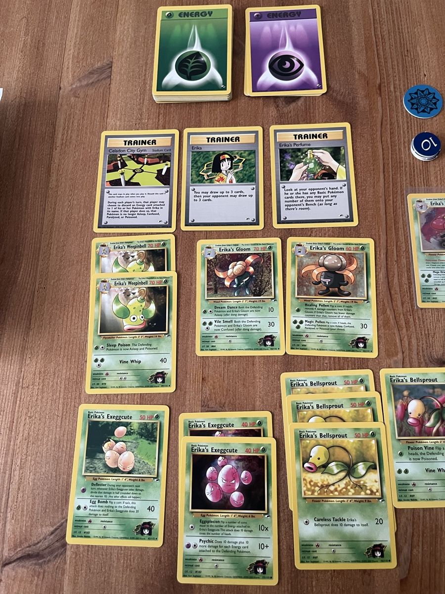 Pokémon Carte collezionabili: Pokémon Deck, Erika, englisch, gym heroes – Usato da Männedorf venduto da Qurop 2