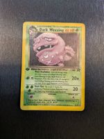 Team Rocket Dark Weezing rare 31/82 1st edition Ab 1