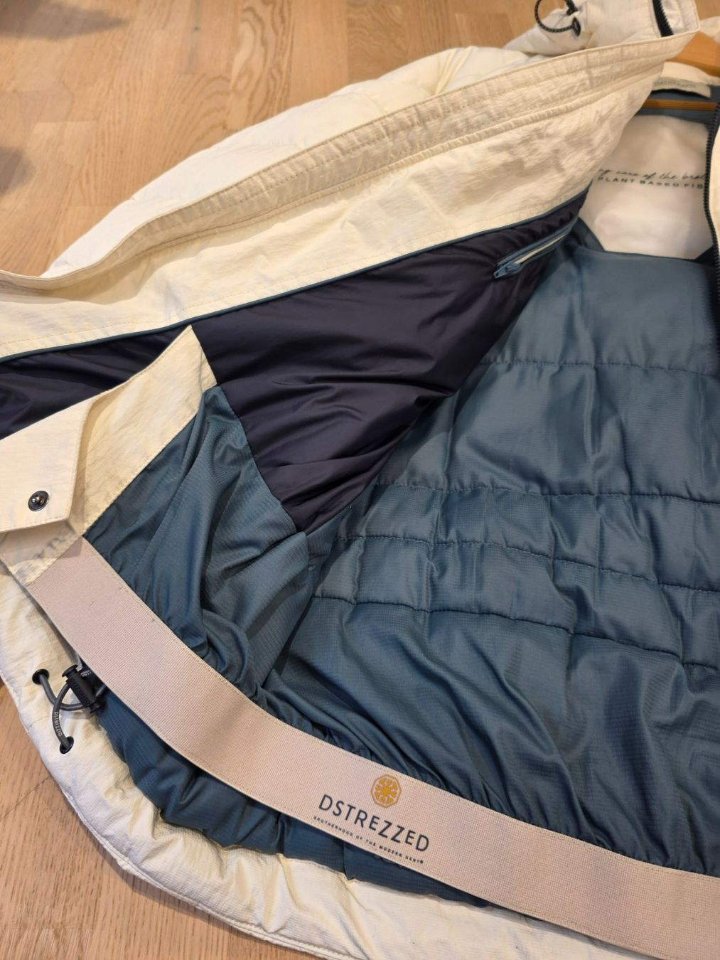 Giacche: DSTREZZED Herren Winterjacke / Puffer Jacket Offwhite | Kapu – Usato da Schlieren venduto da TrendSportNr1 1