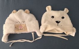 2 Baby Mützen Ergee Grösse 43-45/50 cm  neuwertig
