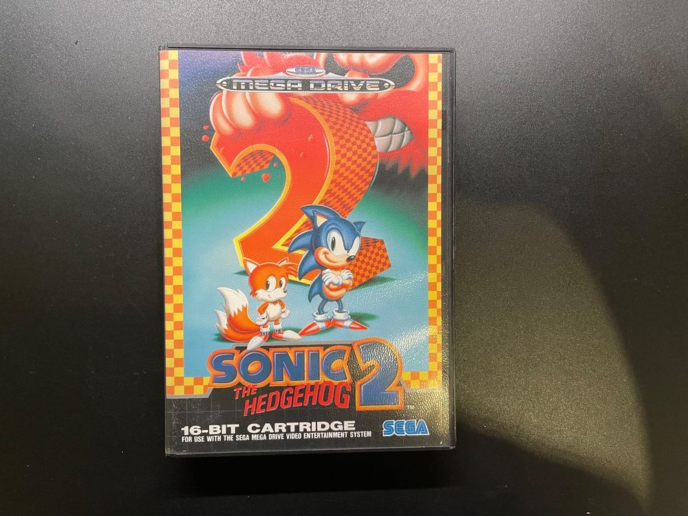 Sonic the Hedgehog 2 (Mega Drive) Jeu encadré de la gamme Exhibition