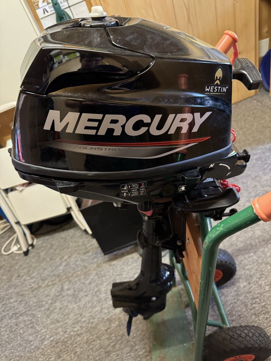 Mercury Motoren: Aussenborder Mercury 3.5 PS FourStroke – Neu (gemäss Beschreibung) aus Schwarzhäusern von nik_xf9j