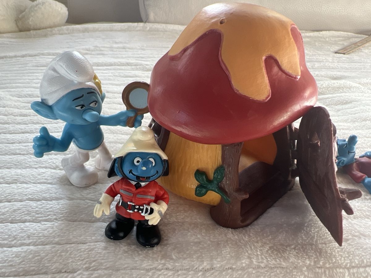 Schleich Spielzeuge: Schlumpf Haus & 3 Schlümpfe – Gebraucht aus Oberglatt ZH von ble_75jw 2