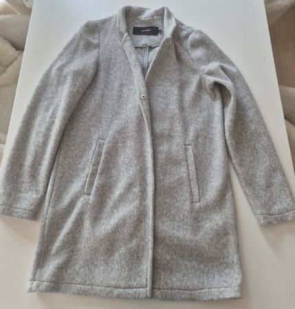 Vero Moda Mantel, hellgrau, Grösse S