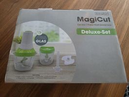 Hacker Häcksler Mixer MagiCut Deluxe-Set neuwertig