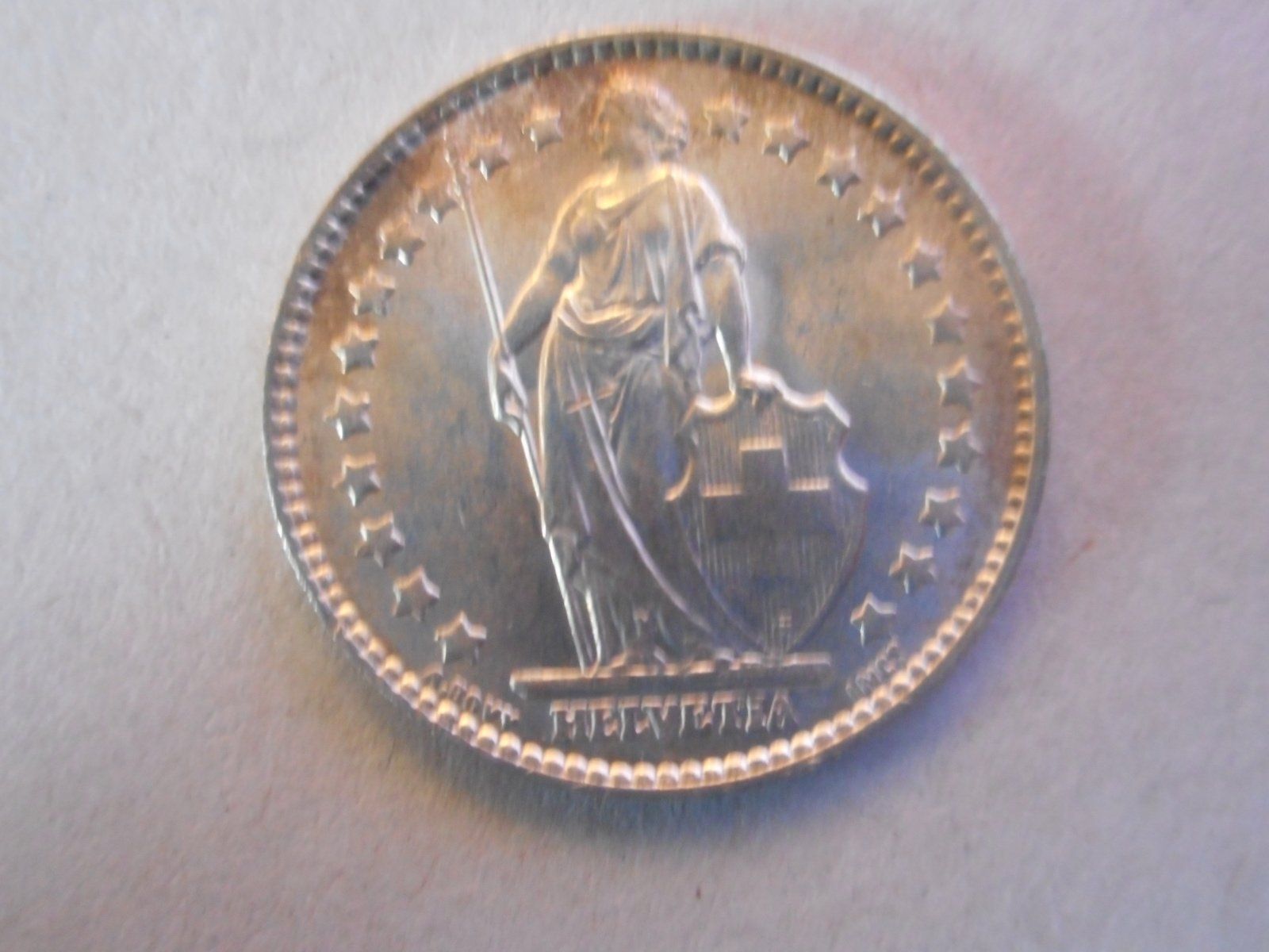 Tutti le monete: 1 Fr. 1964 silber  unz – Nuovo (secondo la descrizione) da Kriegstetten venduto da pizlad2010 1