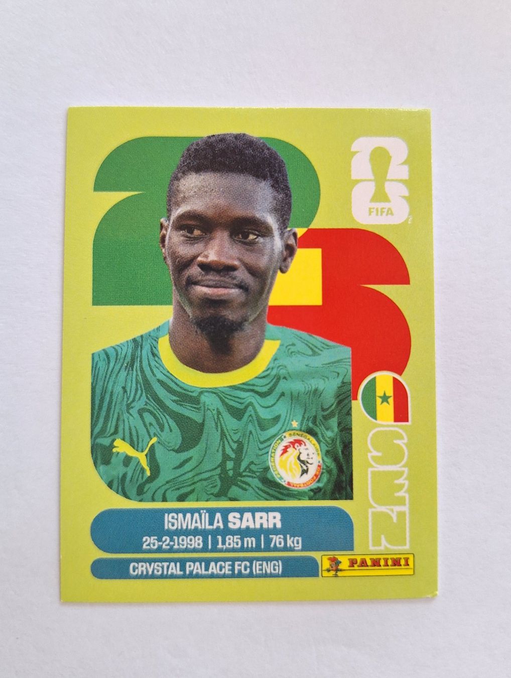 Panini Carte collezionabili: Panini Ismaïla Sarr SEN 16 – Nuovo (secondo la descrizione) da Romanens venduto da Crocette