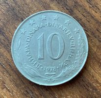 Jugoslawien 10 Dinara 1978