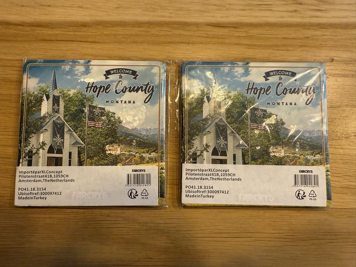 Untersetzer: Farcry5 Untersetzer 4-Stück – Neu und originalverpackt aus Diegten von Guettler01 1