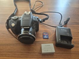 Digitalkamera Canon PowerShot SX50 HS mit Zubehör