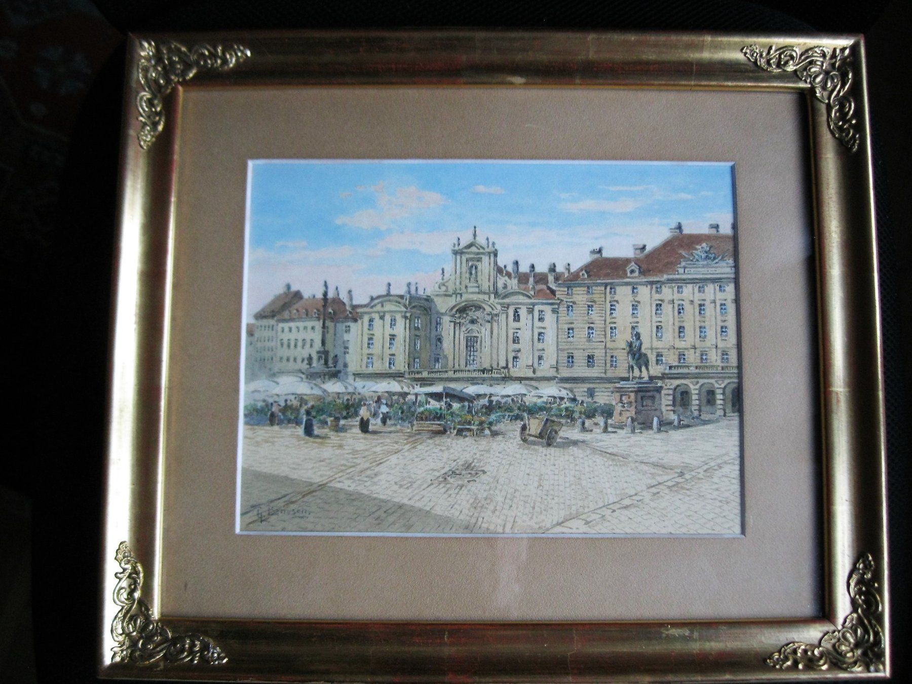 Dipinti: AQUARELL  VON  G.  BENESCH – Usato da Männedorf venduto da Andreas2002