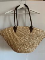 Korbtasche, Strohtasche, Strandtasche