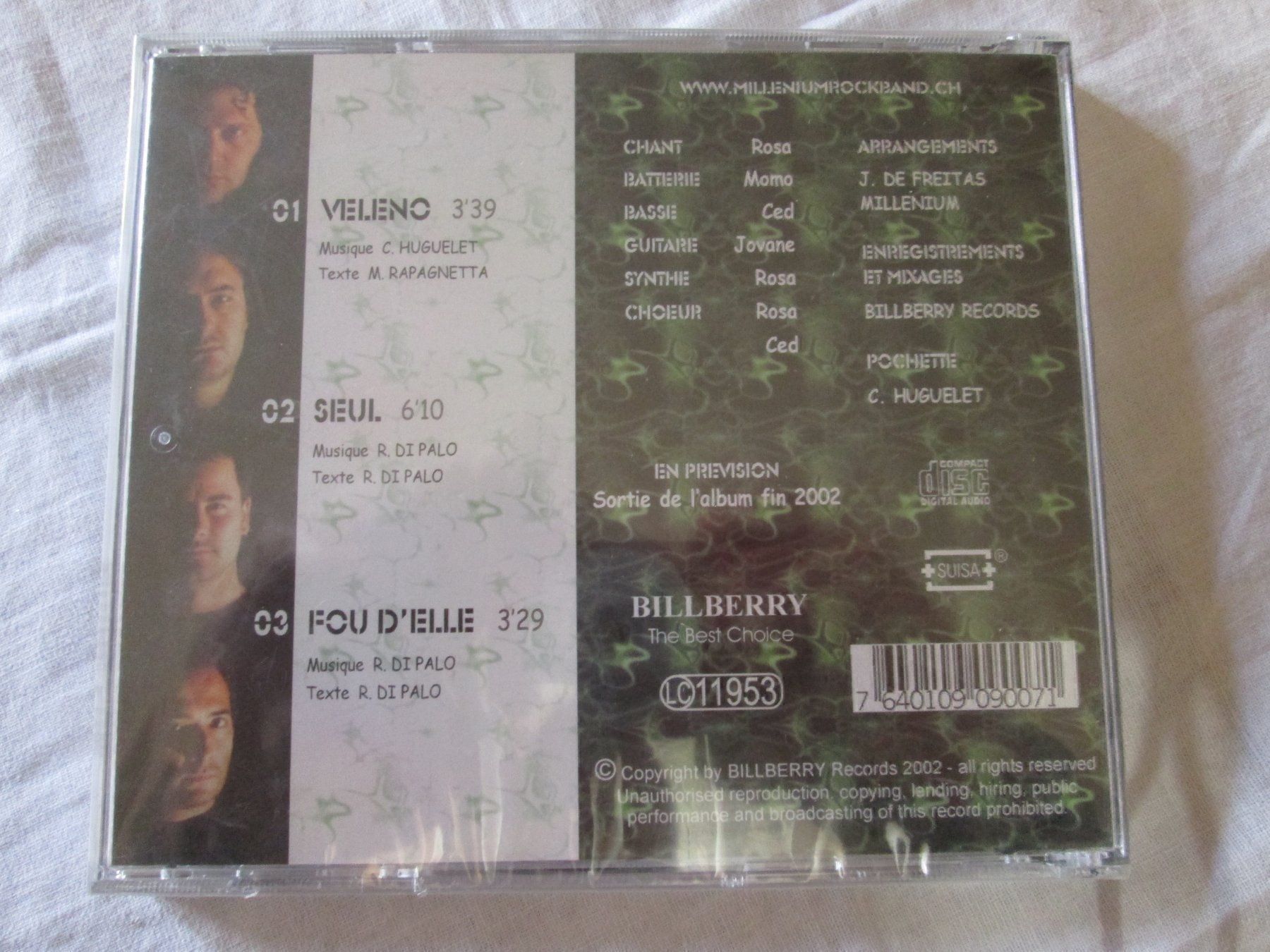 CDs: CD MILLENIUM – Neuf avec emballage d'origine à la Chaux-de-Fonds par Lampe 1