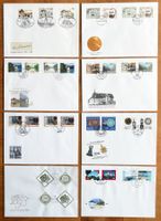 1994-2016, 8 FDC's mit Gemeinschaftsausgaben