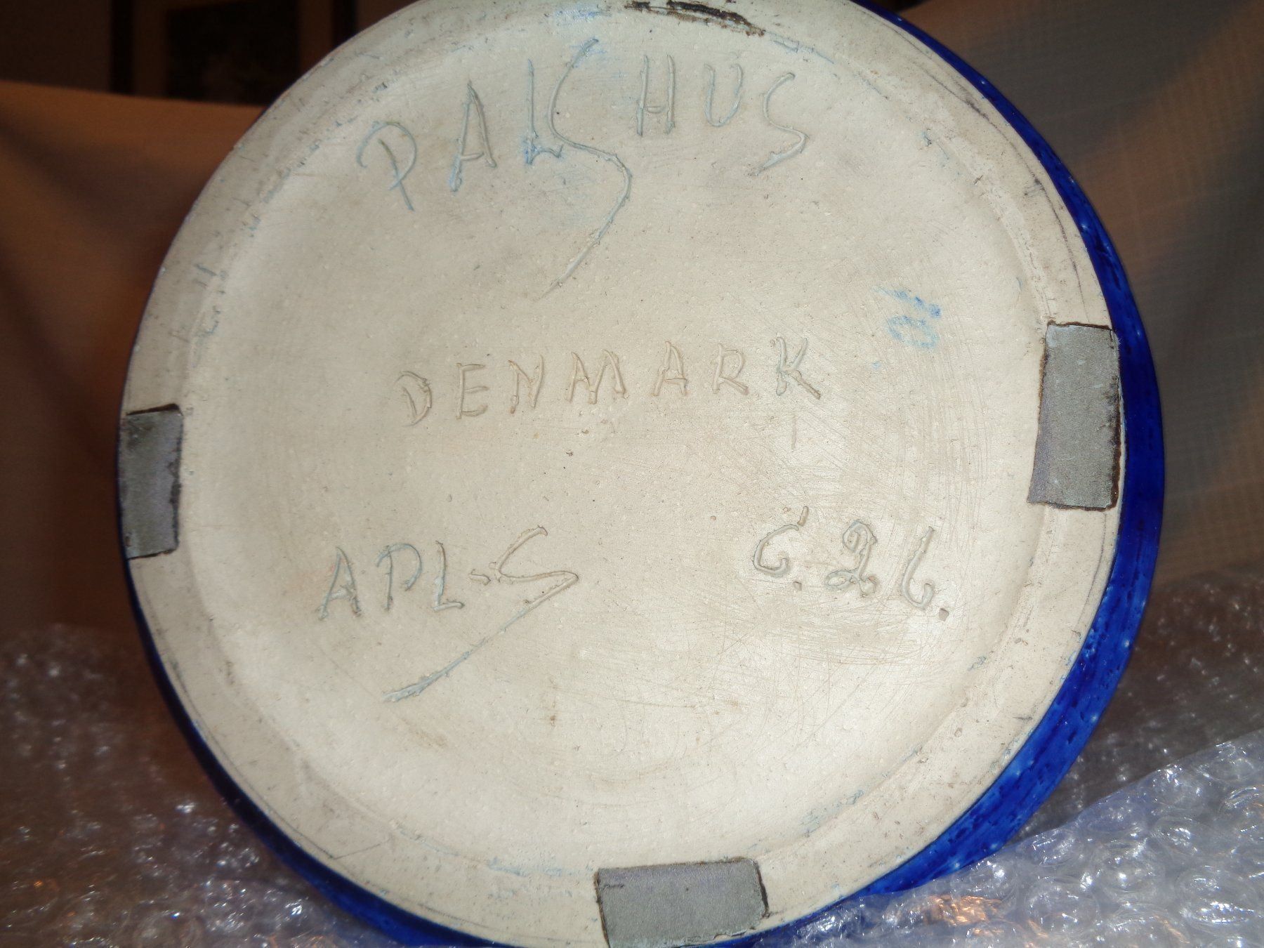 Vasi & Recipienti: PALSHUS DENMARK  Vase. Hochwertig. Kunst Objekt. – Usato da Basel venduto da vidra66 3