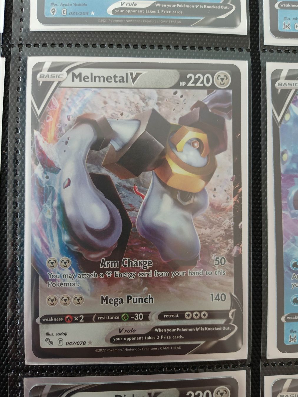 Pokémon Sammelbilder & Trading cards: Melmetal V - Pokemon Englisch – Gebraucht aus Altstätten SG von GGsGameshop