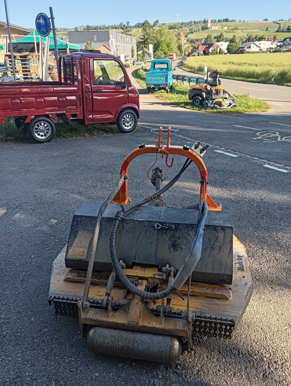 Tutte le macchine: Mulcher Rebbau  – Usato da Hallau venduto da Tmn02 2