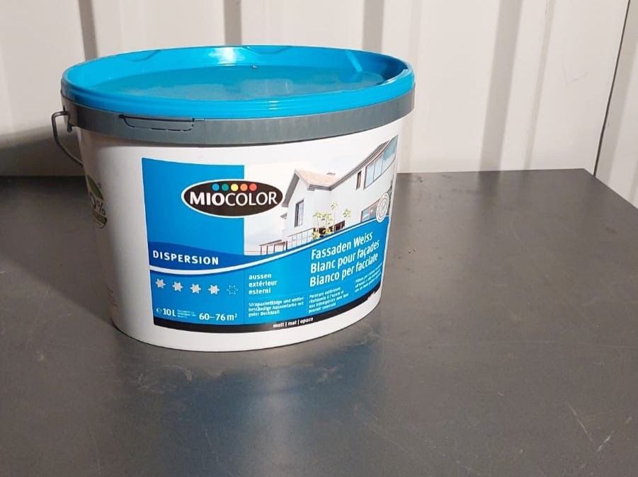 Colori: Fassadenfarbe weiss 10 Liter-641 – Nuovo e nell'imballaggio originale da Recherswil venduto da paulchen09 1