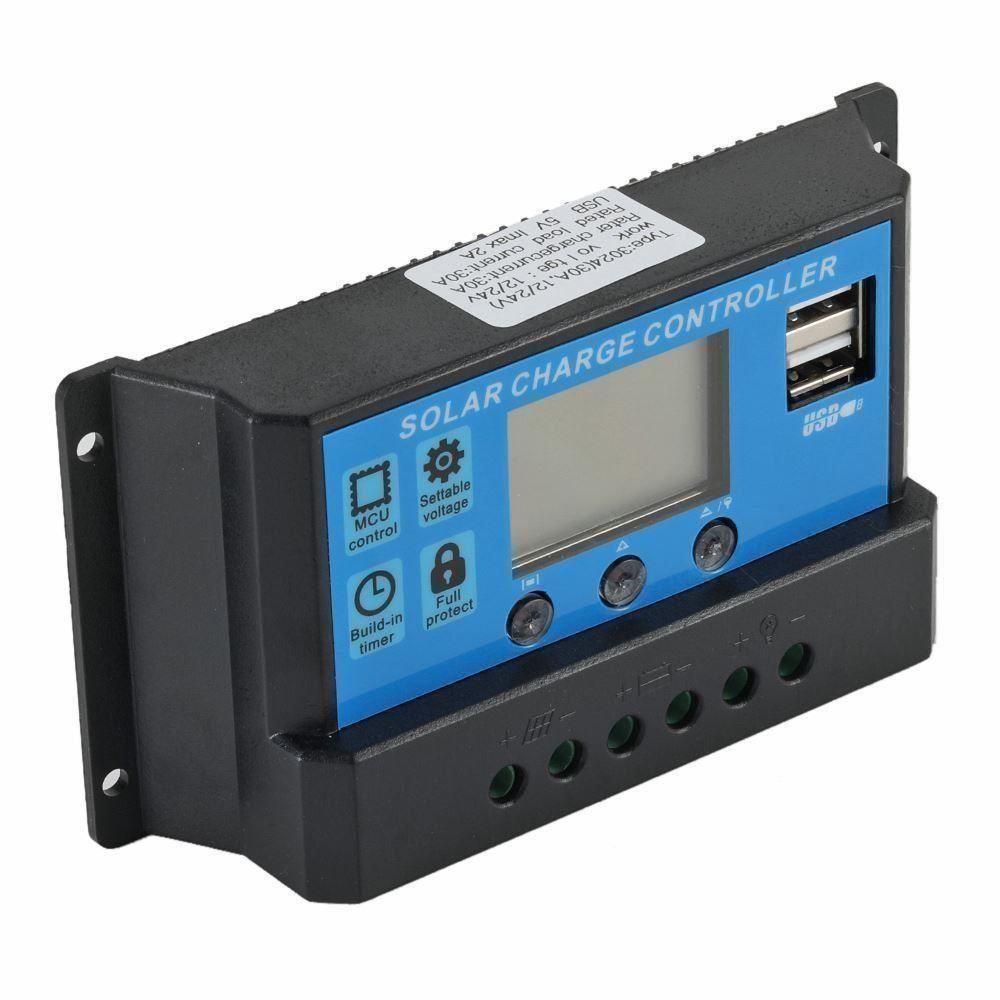 Solargeräte und Solarprodukte: Laderegler Solarladeregler mit Display – Neu (gemäss Beschreibung) aus Thun von Newnewshop 1