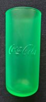 Schönes Coca Cola Glas grün Verre Glass