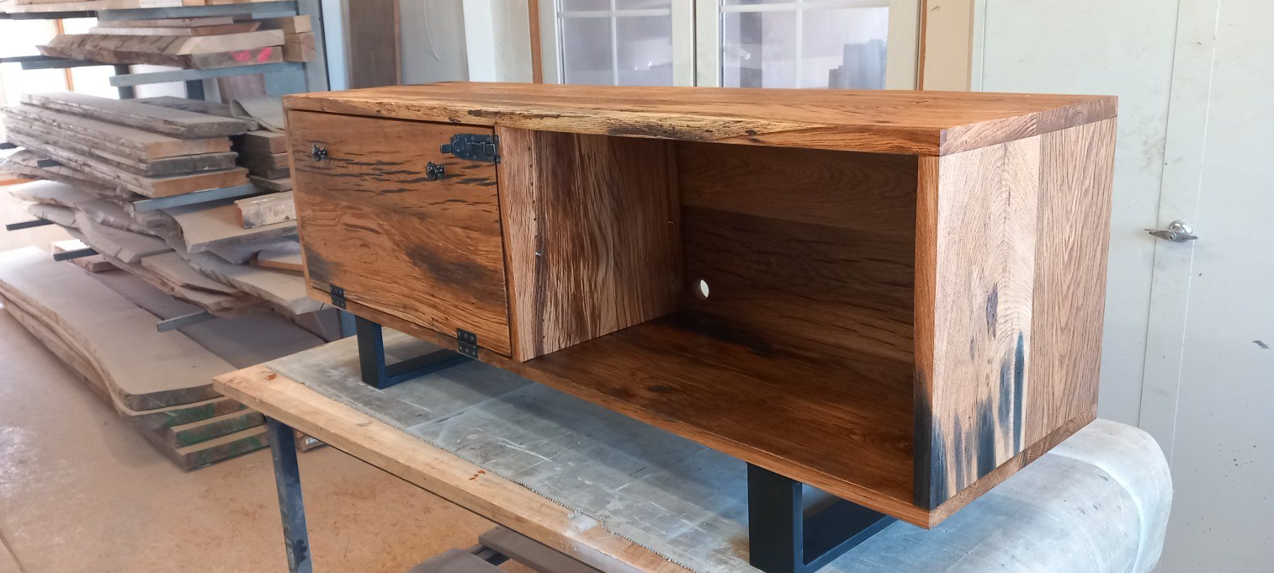 Kommoden: Sideboard aus  Eiche Schweizer Altholz 160cm (Action NP2500) – Neu (gemäss Beschreibung) aus Altishofen von Rossi464 1