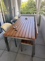 Garten Tisch mit Sitzbank (JUMBO Roma Serie) super zustand! 