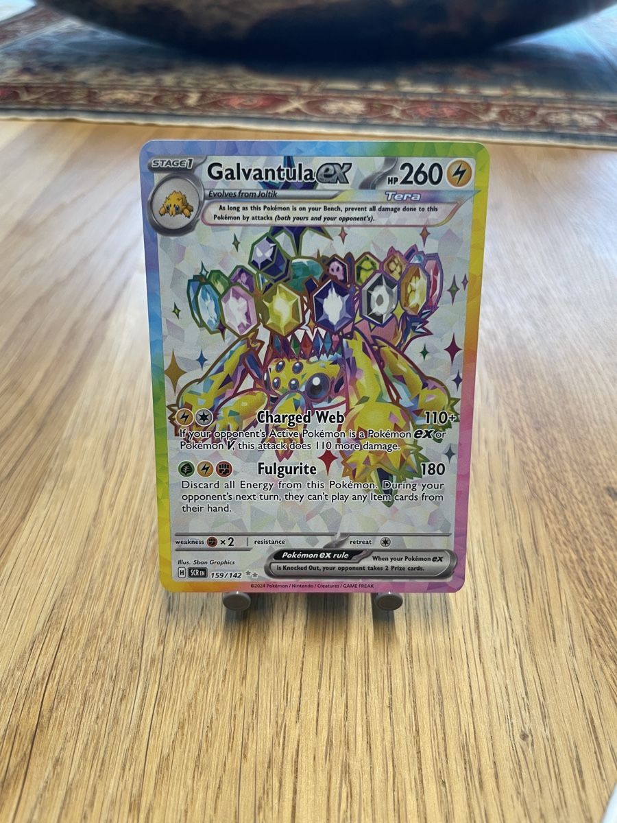 Pokémon Carte collezionabili: Galvantula ex 159 - EN – Nuovo (secondo la descrizione) da Thalwil venduto da Sermet1907