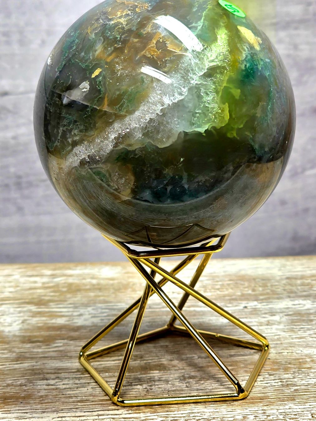 Minerali & Pietre curative: Ozeanjaspis Kugel 71mm 485g – Nuovo e nell'imballaggio originale da Matzingen venduto da Shay_Crystalz 1