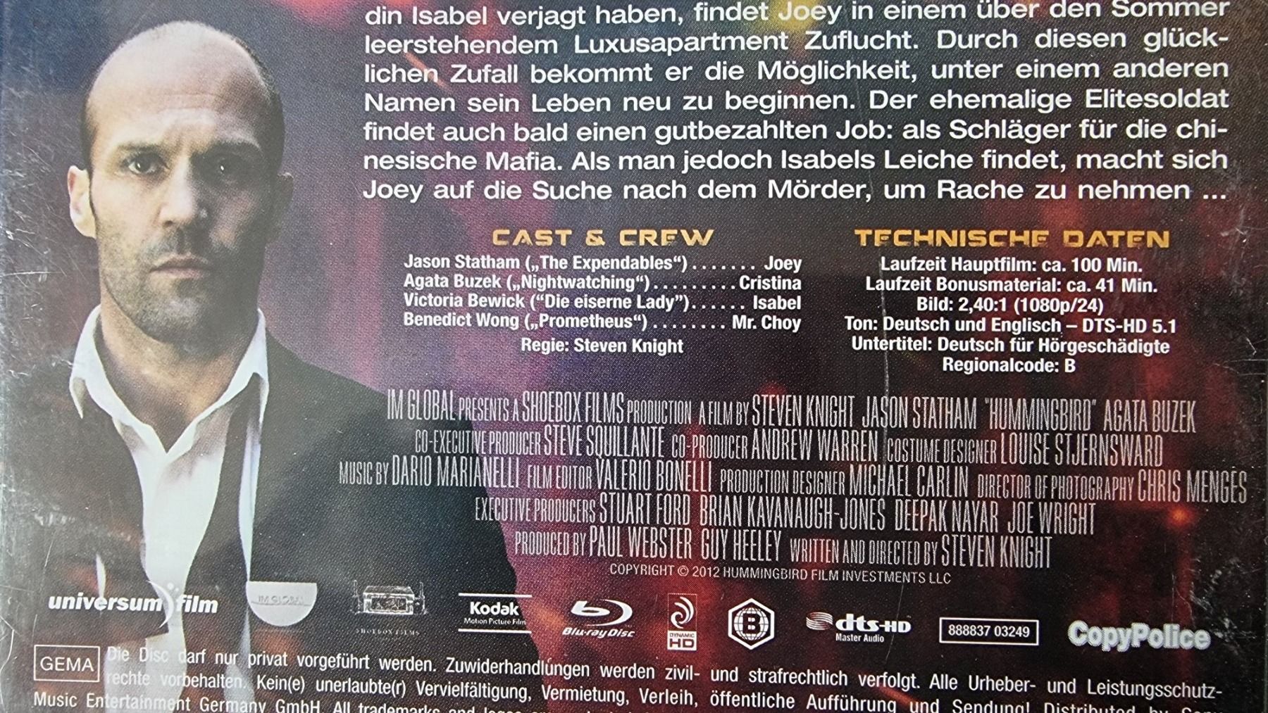 Tous les DVDs: Blu Ray -  Redemption / Jason Statham – D'occasion à Oetwil am See par fineli2 1