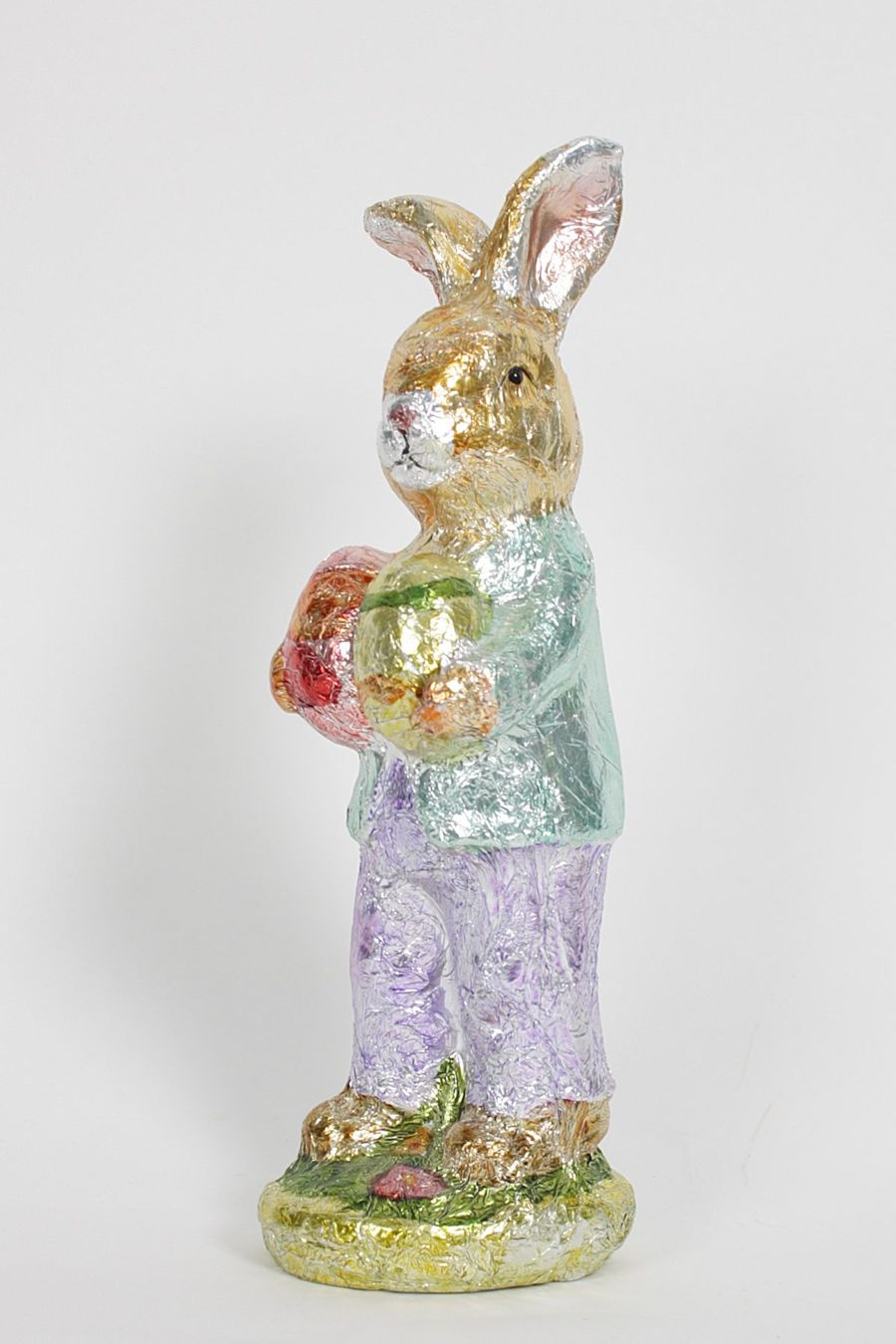 Figurines: GANZ "Faux Foil Wrapped" Weihnachts- oder Osterhasenfigur – D'occasion à Zollikofen par Restwert_Zollikofen