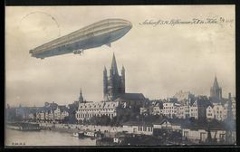 Köln, Ankunft S.M. Luftkreuzer Z II, Ze