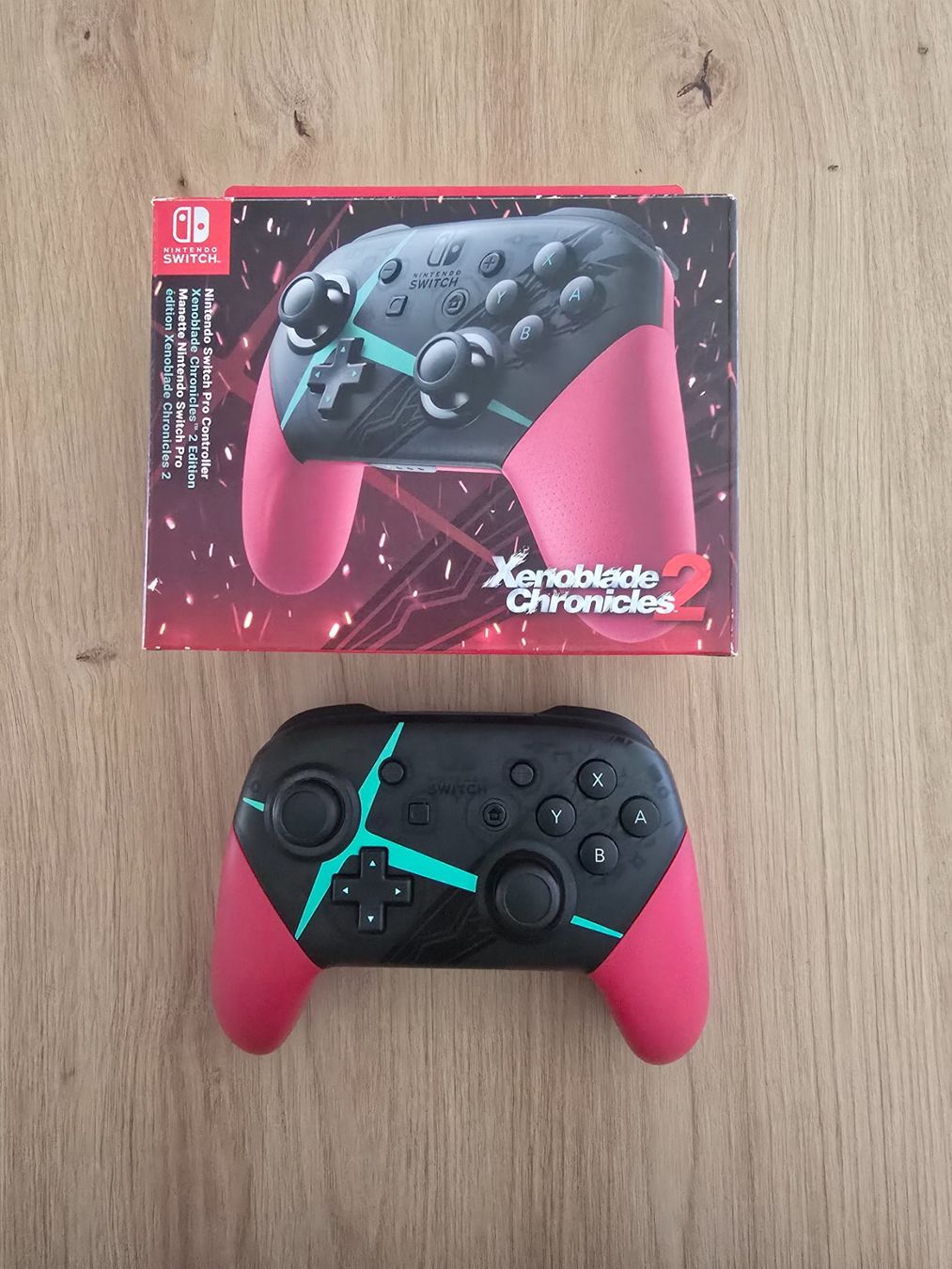 Nintendo Manettes: Nintendo Switch Pro Controller Xenoblade Chronicles 2 OVP – D'occasion à Chur par 1996hiphop