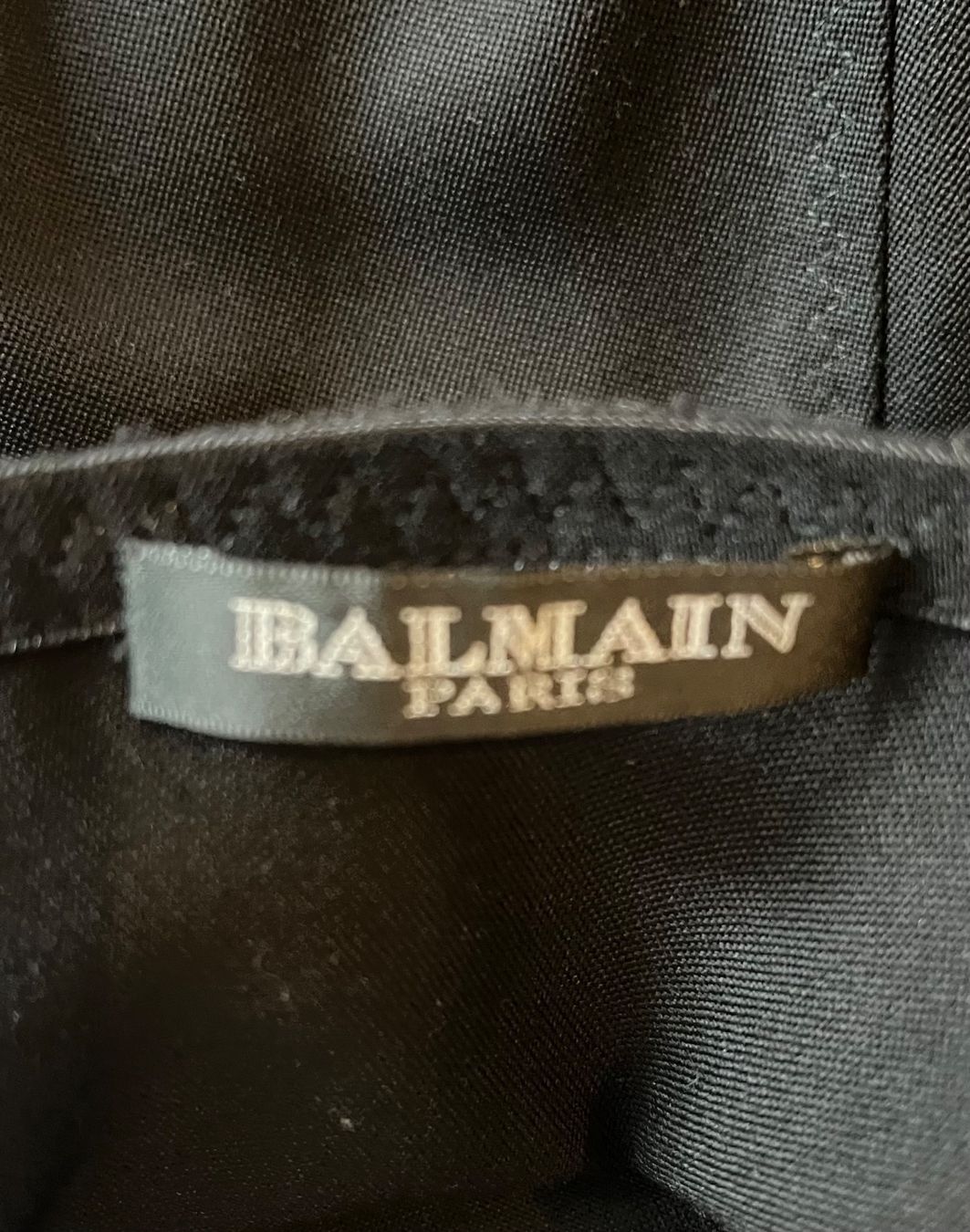 Balmain Gonne: Balmain, mini jupe, noire – Usato da Genève venduto da dachaw 4