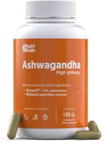 Ashwagandha Sensoril Extrakt 120 Kapseln 10–15 % Neu