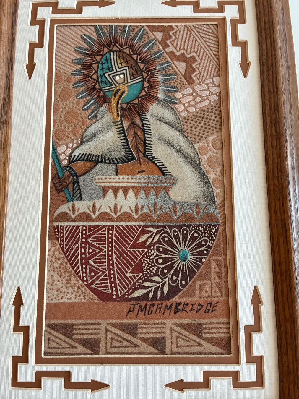 Foto & Immagini: Navajo-Indianer Sandbild – Usato da Bäretswil venduto da robsonantik 1
