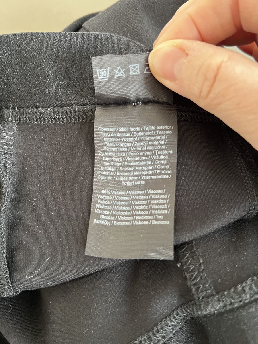Comma Pantaloni: Schwarze Comma Hose, Grösse 42 -ein idealer Alltagsbegleiter – Usato da Glattfelden venduto da Minoux 3