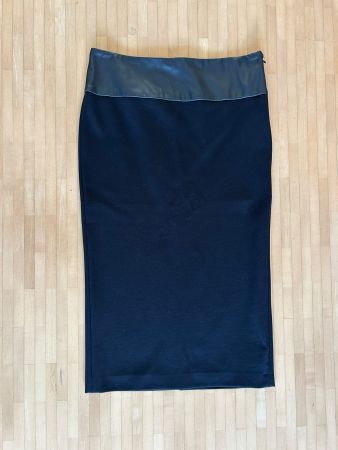 Eleganter Maje Etuirock / Bleistiftrock, Gr. 38 Schwarz