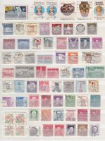 Timbres des Etats-Unis 1930-1990 - 180 pcs
