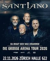 2X Santiano Ticket Konzert Zürich Halle 622 22.11.2026