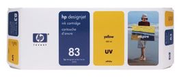 HP Tinte UV No.83 Yellow C4943A
