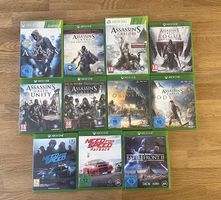 Xbox One Spiele Sammlung