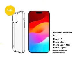 iPhone 15 / Plus / Pro / Pro Max  / Silikon-Hülle Case Cover