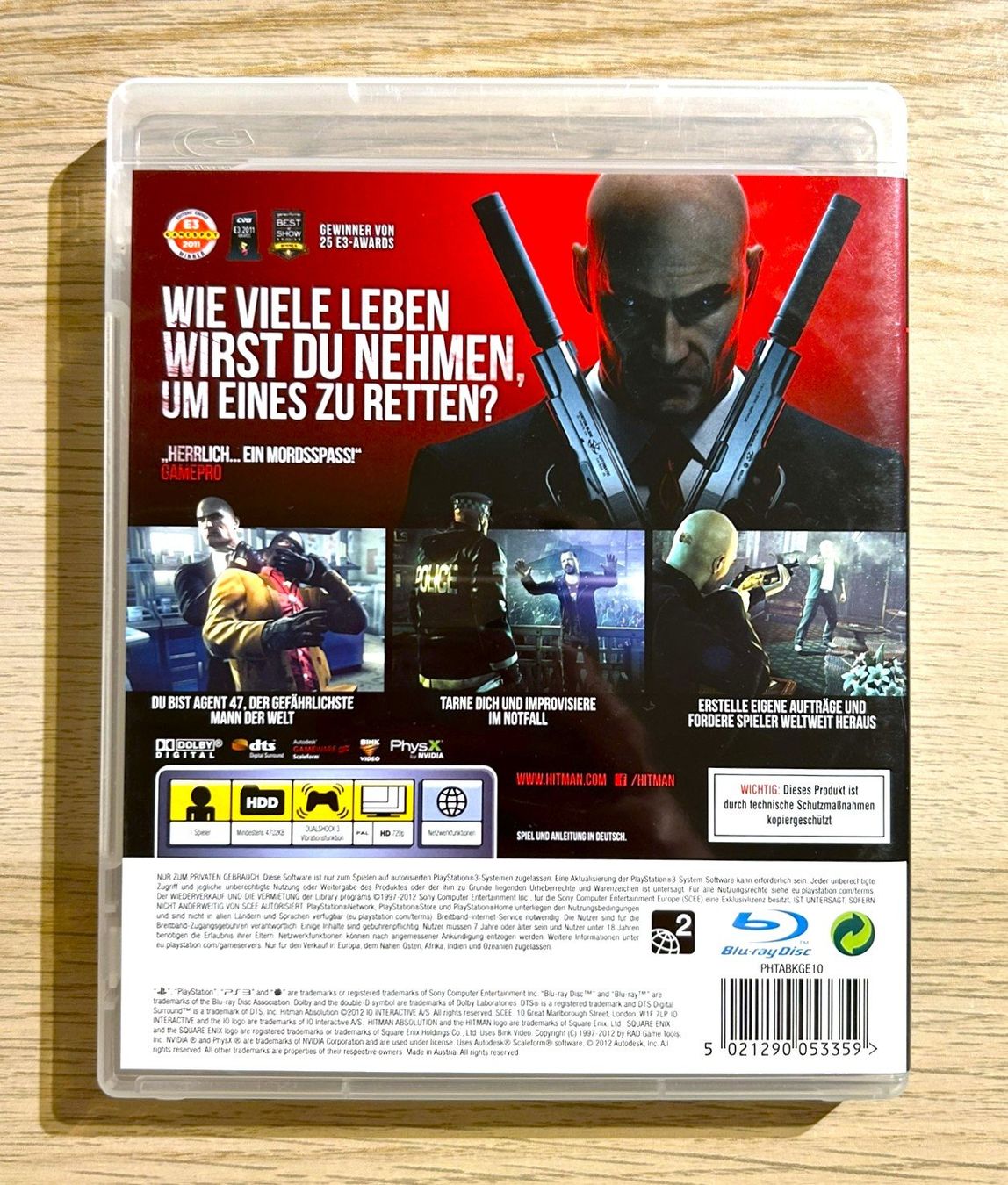 Sony Spiele: Hitman Absolution PS3 – Gebraucht aus St. Gallen von Alpine.Arcade 1