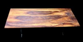 Antiker Beizentisch aus Nussbaumholz 188cm lang