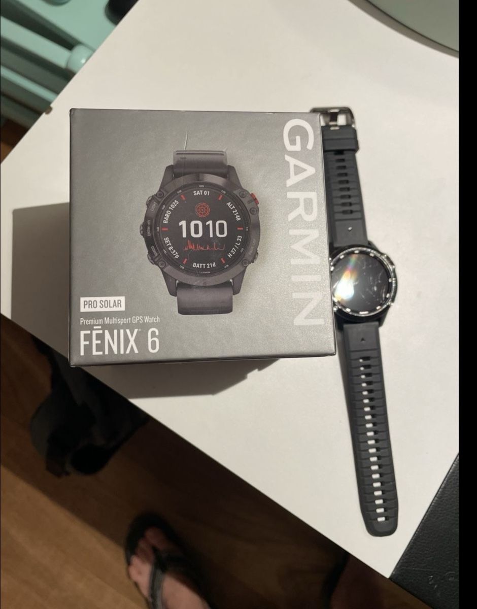 Garmin Montres: Garmin Fenix 6 Pro Solar  – D'occasion à Delémont par YBroquet 2