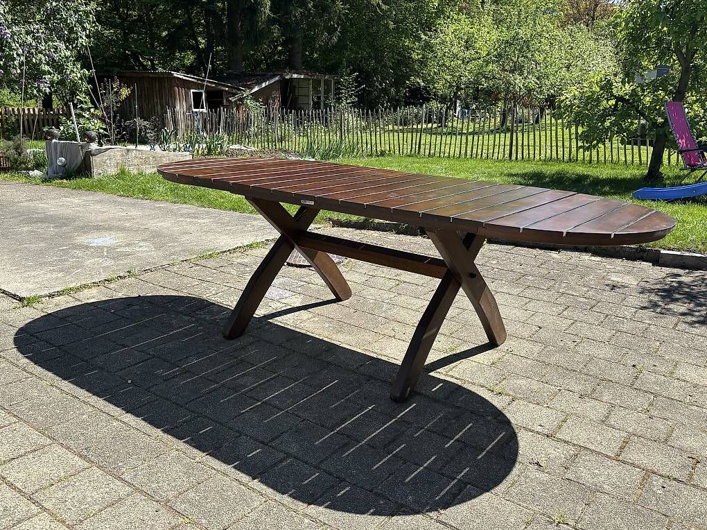 Tavoli: Gartentisch aus holz – Usato da Hölstein venduto da stefan3210 1