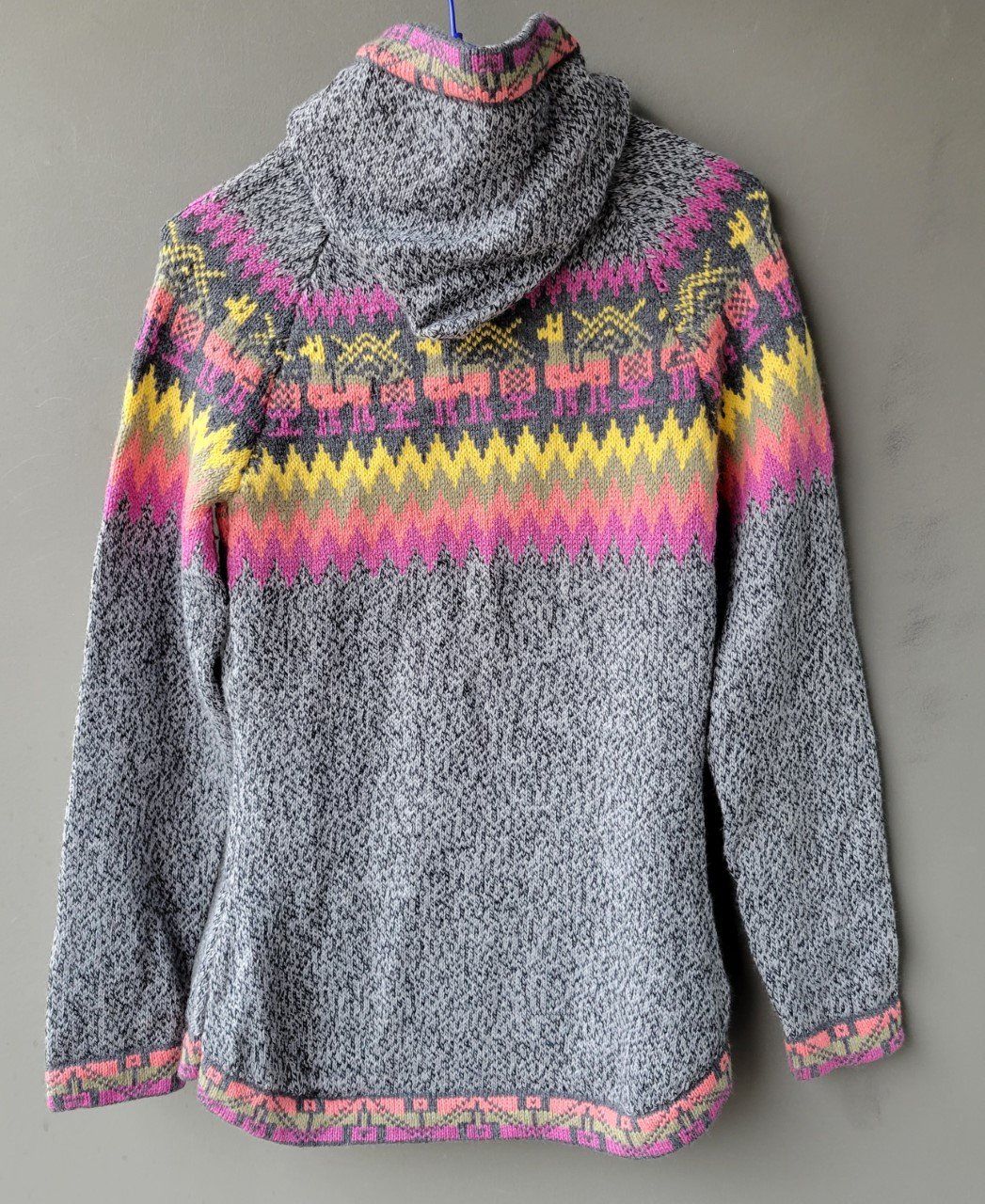 Giacche: wunderschöner Alpaca Strickjacke Pulli Gr.38-40, Neu!!! – Nuovo (secondo la descrizione) da Lima- Peru venduto da Alpaka-Haus 7